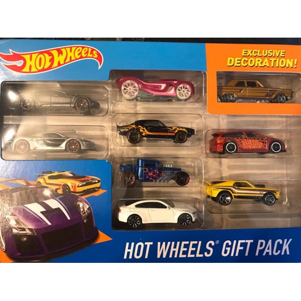 hot wheels gift pack 9 cars